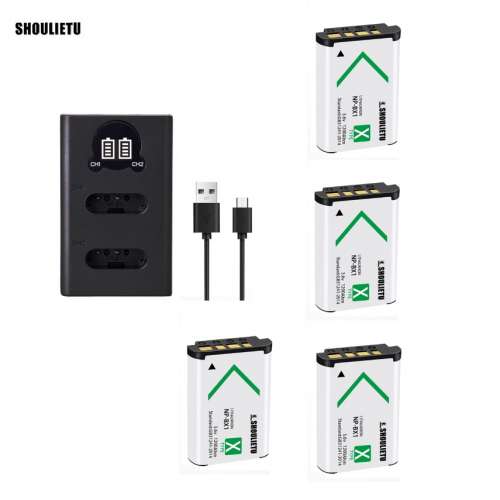 SHOULIETU NP-BX1 Lithium-Ion Battery Pack With USB-C Charger For SONY 代用鋰電...