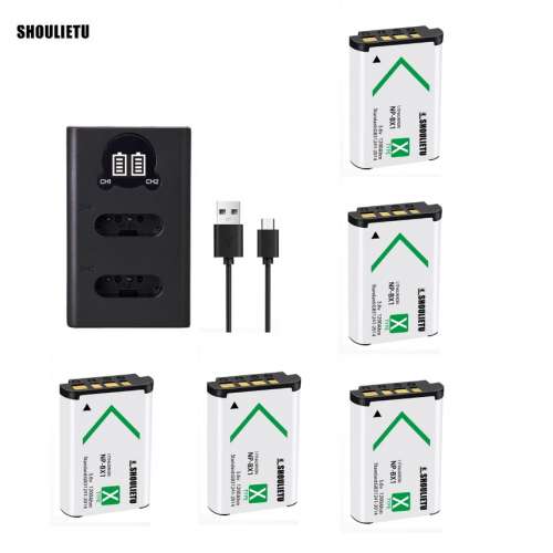 SHOULIETU NP-BX1 Lithium-Ion Battery Pack With USB-C Charger For SONY 代用鋰電...