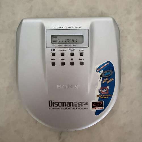 sony d-e885 discman walkman cd player 全正常