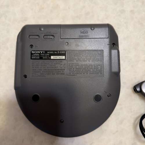 sony d-e885 discman walkman cd player 全正常