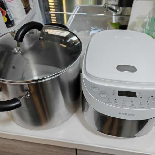 飛利浦電飯煲加不銹鋼湯煲