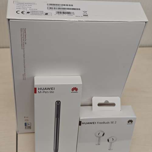 全新Huawei MatePad 11.5" 6+128 WiFi & HUAWEI M-Pen+HUAWEI FreeBuds SE2有單保到...