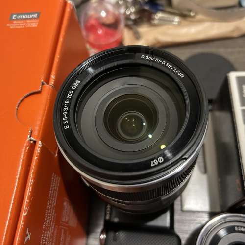 Sony NEX 5N with lens
