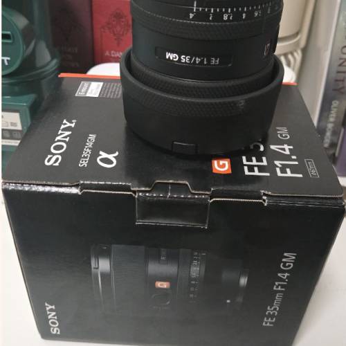 sony FE 35mm f1.4 GM lens