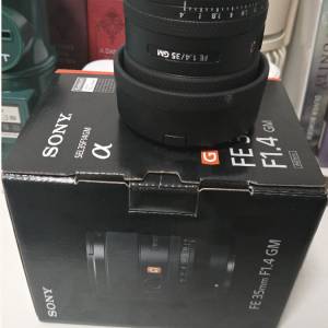 sony FE 35mm f1.4 GM lens