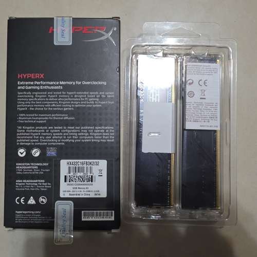 Kingston DDR4 16x2 3200