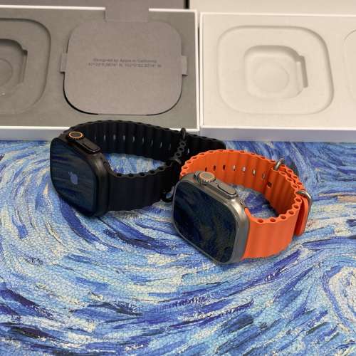 (🥰香港行貨🥰Apple Watch Ultra 系列)Apple Watch Ultra 2代/49mm / 灰色🩶/黑色🖤...