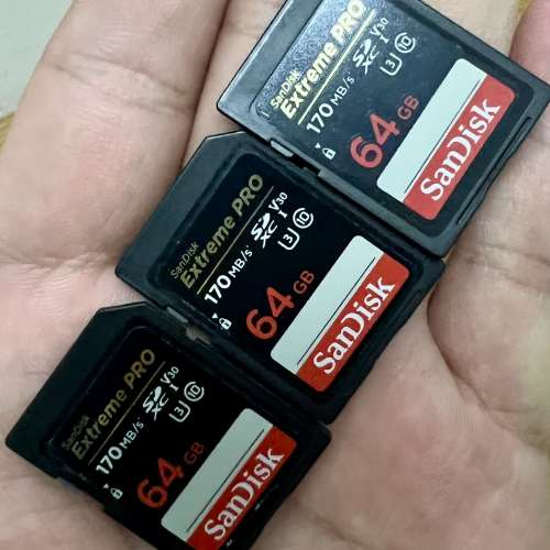 SanDisk 64GB*5張 高速卡