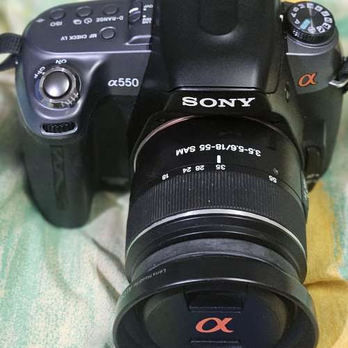 Sony DSLR-A550 18-55 kit set (DSLRA550L)