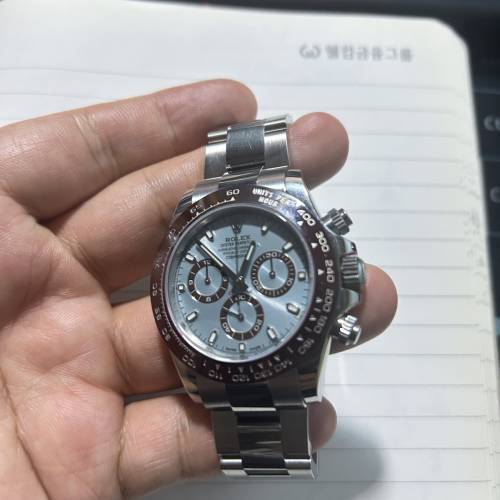 vS rolex 116506 冰藍 配種