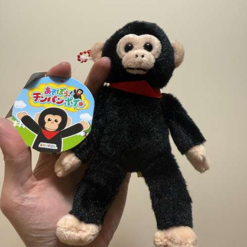 全新 Amufun 馬騮仔 黑色 公仔 掛飾