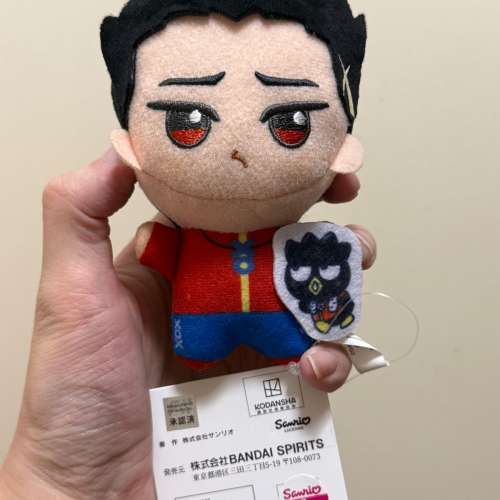 全新 藍色監獄 x 三麗鷗 馬狼照英 x XO仔 公仔 掛飾