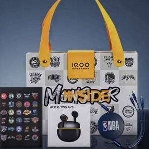 售全新IQOO TWS Air3 無線藍芽耳機**NBA聯名特别版禮盒套裝**