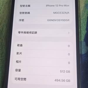 Apple iPhone 12 Pro Max 512GB (藍色/香港行貨)