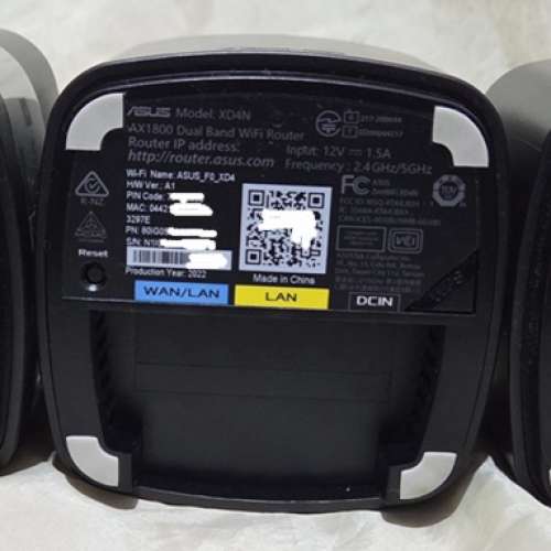ASUS ZenWiFi AX Mini AX1800 無線路由器 三件裝