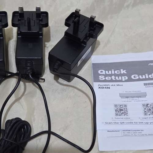 ASUS ZenWiFi AX Mini AX1800 無線路由器 三件裝