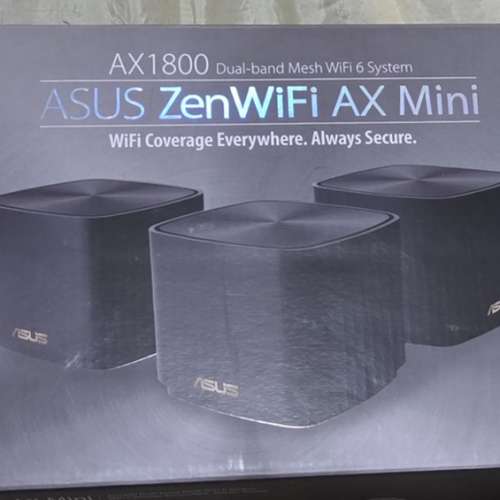 ASUS ZenWiFi AX Mini AX1800 無線路由器 三件裝