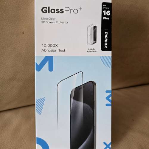 Momax iphone 16 plus 玻璃貼