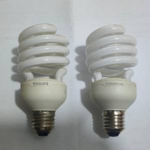 Philips 慳電膽 雪糕形 E27 黃光 24w