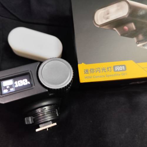 Sidande 01 Mini 復古 相機閃光燈 (可用 Canon Nikon Sony  Fujifilm OM )