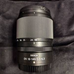 Nikon Z DX 18-140  99% new 31/10買