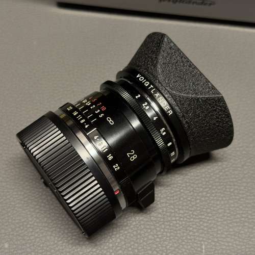 Voigtlander 28mm f2 Ultron Vintage Aspherical VM Lens Type II Leica M Mount