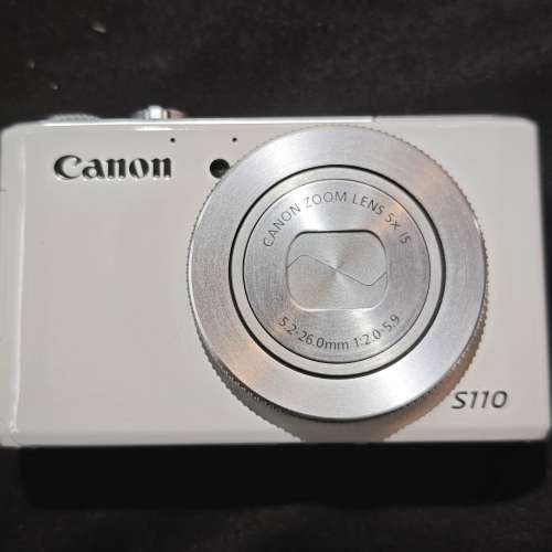 canon S110 佳能 跟2電一充 送記憶卡 讀卡器 手繩 保護套 鏡片通透微花冇 功能全正...