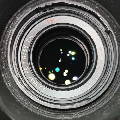 sony 55/1.8 ZA 索尼 55mm 55 FE 冇盒冇單冇保 有罩有袋 送filter 鏡片通透冇花冇...