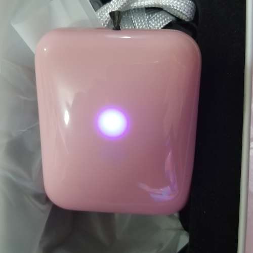 隨身掛頸式藍色燈負離子空氣清新機.防雾-霾小型負離子氧氣機全新 有盒有說明書