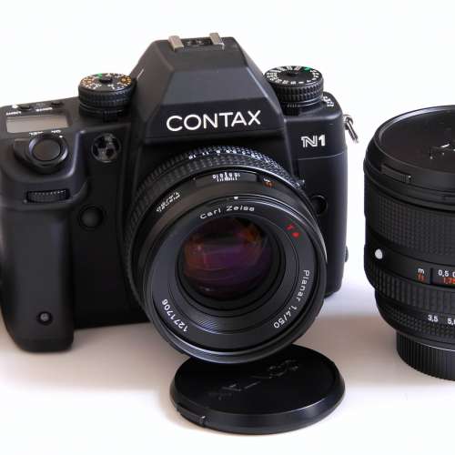 全套出讓Contax N1 Body + Contax 50mm f1.4 N  + CONTAX AF 24-85mm F3.5-4.5 N