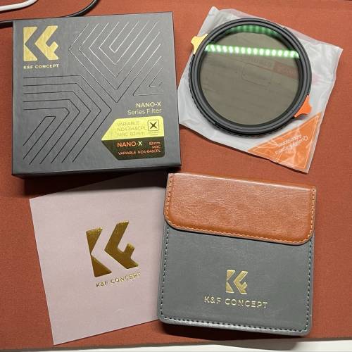 K&F Concept 82mm NANO-X ND4-64&CPL filter