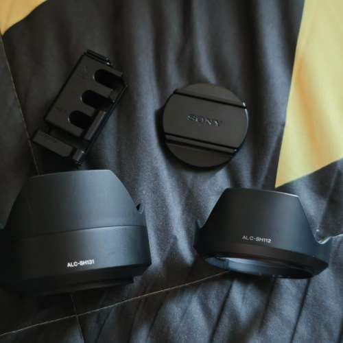 Sony 相機原裝配件 ALC-SH131 & ALC-SH112 遮光罩 / DSC-RX1系列金屬鏡頭蓋 / A7II...