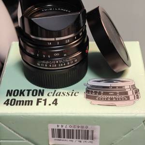 Voigtlander NOKTON classic 40mm F1.4 SC