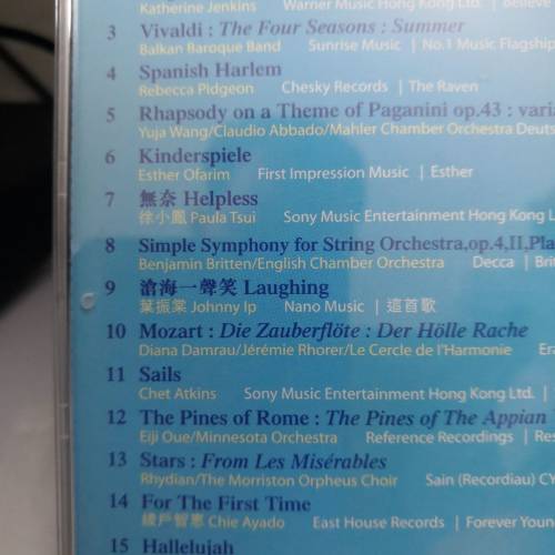 出售：原音精選2014年LPCD45llCD碟1隻(95%新100%冇花靓仔)