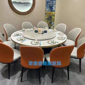 休閒會所傢私，包房大圓桌，商務接待電動桌，包廂電動轉盤圓桌廠家訂造