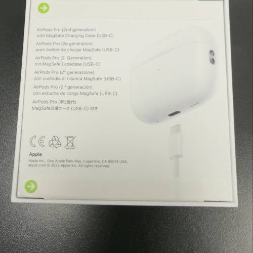 放全新AirPods Pro (2nd generation) with MagSafe Charging Case (USB-C)