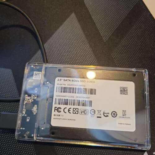 ADATA SU635 SSD連Orico 外置硬碟盒