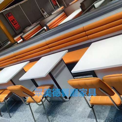 眾美德餐飲家具定制，料理店餐桌椅卡位梳化，防火證書傢私訂造