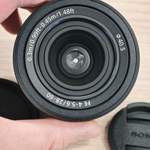 95%新 Sony FE 28-60mm F4-5.6 SEL2860 全片幅細Kit鏡 輕巧 Sony A7 A9 A1 A7C專用...