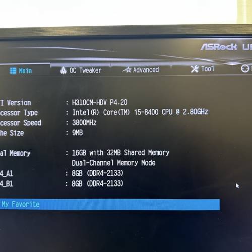 Intel Core i5第八代8400 CPU