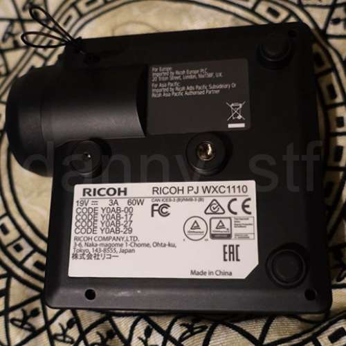 日本 Ricoh 便攜投影機 PJ WXC1110 迷你超短投影機 1米投60吋 媲美 XGIMI 極米