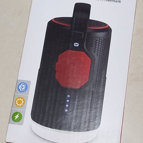 全新 行山 手提露營燈 充電 燈 喇叭 郊外 室內