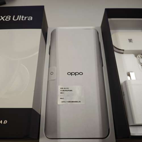 99%新 OPPO Find X8 Ultra 黑色 16GB + 512GB 國行 全套有盒齊件 100%電池健康