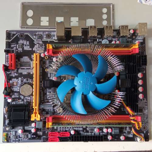 E5 1620 4核8缐 max 3.6GHz +  x79 主板