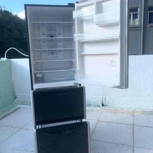 💥聖誕優惠大減價💥落單即減$200❤️雪櫃 日立 R-SG38FPH (黑影玻璃面) 375公升 可...