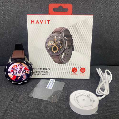 12月13日截🌸超型格智能運動手錶🏊🧗🟡Havit 🇭🇰 M9031 Pro 智能AI多功能手錶🟡內...