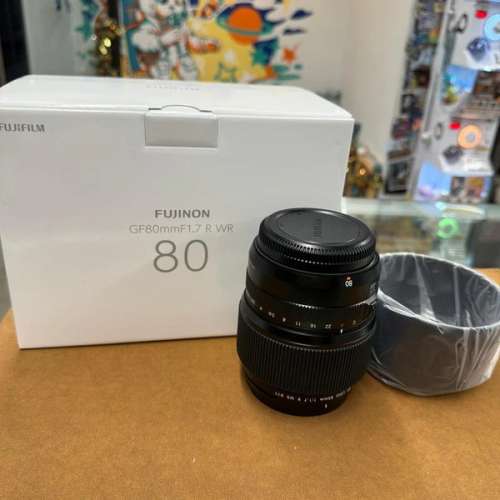 [99新 行貨] FUJIFILM FUJINON LENS GF GFX 80mm F1.7 R -Like New