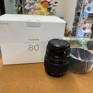 [LIKE NEW] FUJIFILM FUJINON LENS GF 80mm F1.7 R