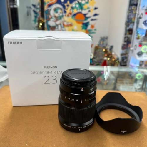 [99新 行貨] FUJIFILM FUJINON LENS GF GFX 23mm F4 LM WR -Like New