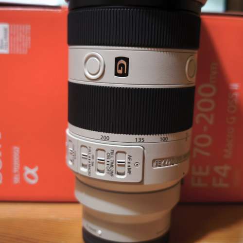 Sony FE 70-200mm F4 Macro G OSS II 99.9% new